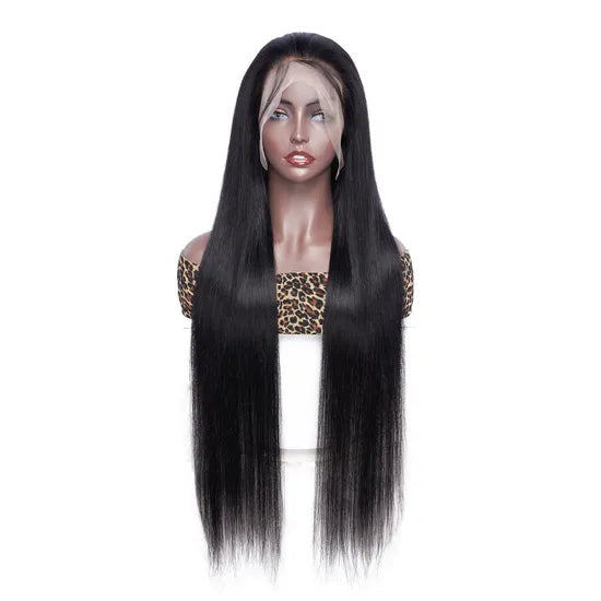 Perruque brésilienne, 180%, lace frontal, humain Hair